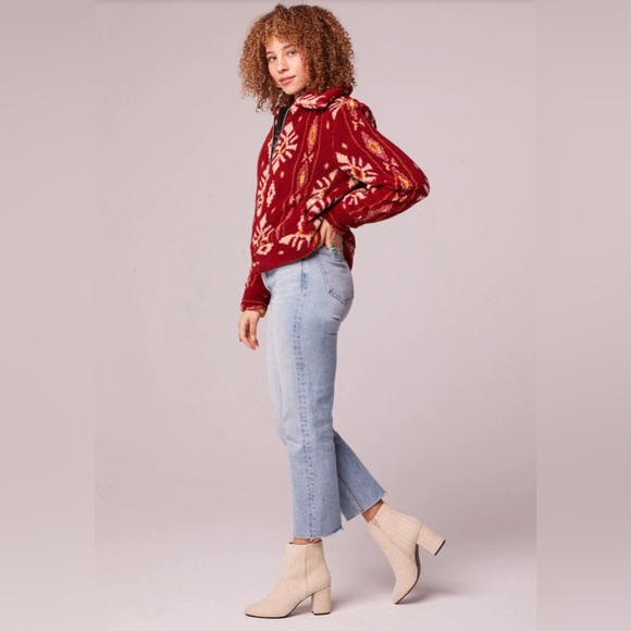 B.O.G. Collective Melrose Jacket in Garnet Gold Size Small MSRP $114 - Picture 3 of 4